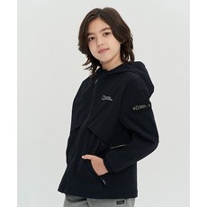 내셔널지오그래픽 KIDS K223UFT810 키즈 우븐 트레이닝 풀집업 CAR본 BLACK 244461 FE2703704-E2B