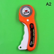 가죽 공예 로터리 커터 가죽 커팅 도구 패브릭 커터 원형 블레이드, A2, 1개