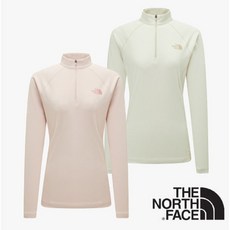 노스페이스 여성 올데이 스트레치 롱슬리브 집 티 NT7LP61 YDH 963664