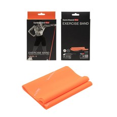 샌트밴드 2m(신형) 오렌지 천연 라텍밴드 스트레칭, 기타, 1개