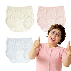 비바청춘 더 편한 안심팬티 3종 김형자 빨아입는 요실금팬티 냉감 여성 홈쇼핑 할머니 선물
