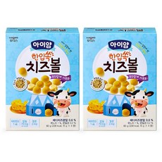 아이얌 일동후디스 한입쏙 치즈볼, 60g, 2개, 치즈맛