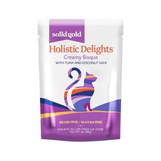 Solid Gold 素力高 貓咪主食餐包 全齡貓適用, 1個, 鮪魚