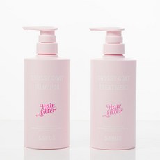 GENKING. 2 Hair filter & [공식] 프로듀스 사라 츠야 점 세트 그로시 코트 샴푸, 1개