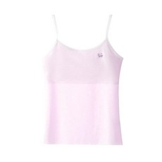 슈브레 시원하고 가벼운 메쉬 소재 긴 기장 브라 끈나시 1단계 주니어브라 초등 여아 청소년 속옷 패드 나시