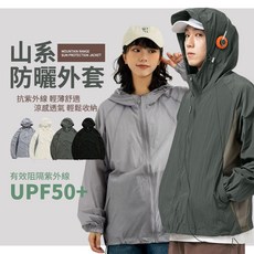J.Y 山系防曬外套，薄款夏季外套，男女款抗紫外線抗UV登山機車外套，透氣網眼