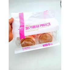 젤리젤리 딸기퐁당 케이크 6p, 1개, 300g