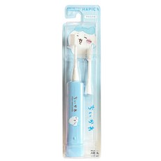 吉伊卡哇 日本正版 電動牙刷(附收納盒) 小可愛 小八貓 小兔兔 chiikawa 牛牛天地, 1個, 小八貓(附收納盒), 藍色, 小八貓(附收納盒)