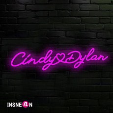 호환 결혼 맞춤 네온사인 라이트 생일 파티 바 웨딩 벽 장식 개인 LED 실내