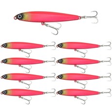 치승 싱킹 로켓 펜슬미노우 삼치 농어 광어, MHS-3, 9개, 24g