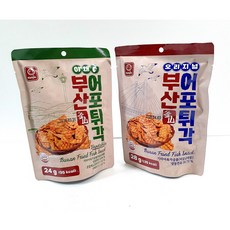 부산 어포 튀각 오리지널28g 야채24g 쥐포(추억의 맛 문방구 불량식품 수입과자), 1개, 24g