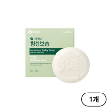 그린핑거 순한 자연보습 베이비 비누, 80g, 1팩