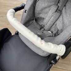 유모차 손잡이커버 안전바 보호커버 핸들보호커버 유모차 범퍼바 커버, 하운드투스, 1개