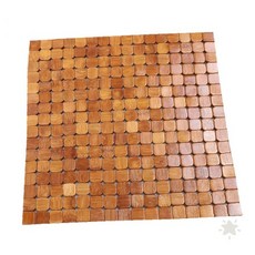 차량용 통풍 방석 대나무 원목 사각 타일 엮음 쿨시트 여름 자동차 운전석 사무실, 상세페이지 참조