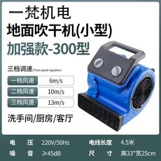 商用定時吹地機 2500W 大功率 冷熱風, 1個, 300W家用款定時單冷風