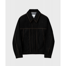 NONBLANK 포인티드 칼라 데님 자켓_BLACK ND-JD082052-20 378315