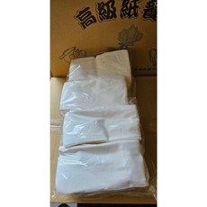 兼職賣場 13吋三折餐巾紙，餐廳/家用/商用皆宜，經濟實惠，方便抽取，保持清潔衛生, 1個, 白色, 100