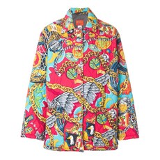 겐조 중고 정글 퀼팅 코트