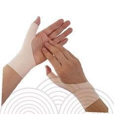 손목 보호대 1개 실리콘재질 관절지지 컴퓨터작업 두툼한 쿠션감 압박완화 착용감