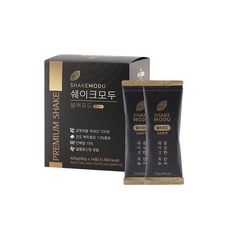 고민밥상 쉐이크모두 무설탕 무첨가 단백질 쉐이크 420g 14포입 블랙푸드 선식 보틀 증정 다이어트 병문안선물 미숫가루 부모님선물 비건, 1개