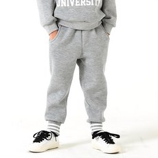 KIDS RECIPE 孩童三線內刷毛縮口長褲