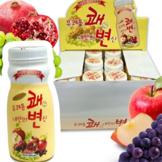 식물성 유산균 음료 새콤한 장건강 발효 요구르트 맛 음료 건강 100ml 하나메디 프리미엄 알로에 다시마 가벼운