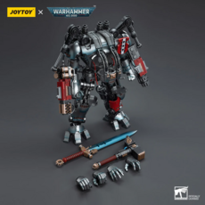 JoyToy 暗源 戰鎚40K 灰騎士 Nemesis Dreadknight 塗裝完成品, 1個