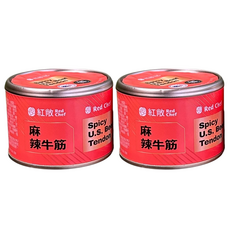 Red Chef 紅敞 麻辣牛筋, 170g, 2個