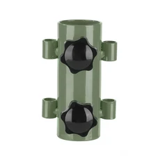 야외 캠핑 천막 홀더 조정 방풍 텐트 휴대용 폴 스탠드 액세서리, 04 Army Green