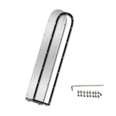 스테인리스 스틸 배터리 하단 커버를 보호하는 1세트 전기 스쿠터 섀시, M3651S waterproof ri