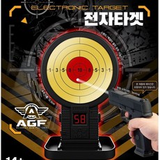 전자타겟 사격 과녁 점수판 조준판 표적 장난감, 1
