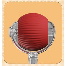 最火爆自動電動線上滾球，互動寵物玩具適合貓狗，室內寵物自娛運動樂趣, 紅, 1個