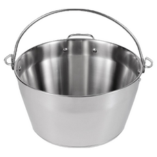 Tiger Pavilion 스테인리스 스틸 두꺼운 냄비, 1개, 31cm