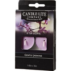 캔들라이트 티라이트 향초, 6개, 68g, 젠틀자스민