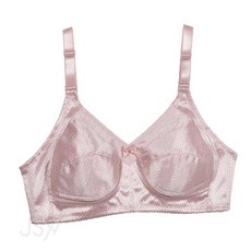 빅사이즈 바둑패턴 풀컵 노와이어 C컵 브라