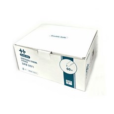 무침주사기 일회용 세정용 주사기 박스, 20개, 60ml
