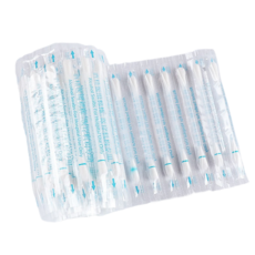 獨立包裝酒精消毒棉棒，單支裝，隨身攜帶，傷口清潔，皮膚消毒，卸妝棉棒, 1個