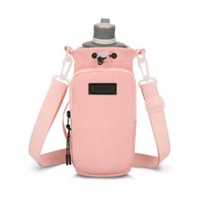 파이니 텀블러가방 백 산책 물통 파우치 방수, 1개, 핑크