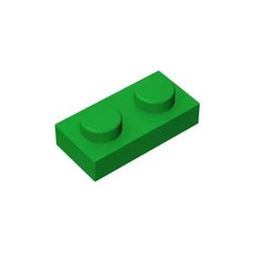 1X2 호환블록 3023 28653 6225 모델 호환, 1개, 040 Green