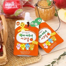 애플진 엄마까투리 사과즙 100ml*40팩, 없음