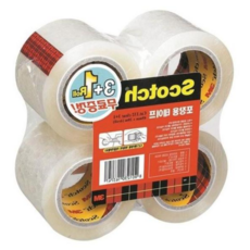 포장테이프 포장용 투명 박스테이프 스카치 투명테이프 132R 포장용테이프 테이프 48mm 20M x, 본상품