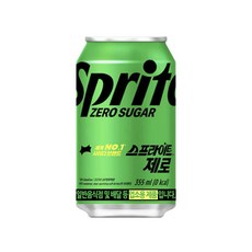 스프라이트 제로 355ml 업소용, 1개
