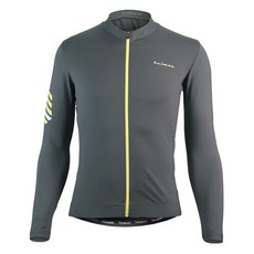 라온샵 자전거의류상의 라이딩복 하이만 HML913 다크그레이 긴팔저지 자전거