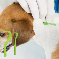 PET 강아지 진드기 제거 핀셋 집게 야외 산책, 진드기핀셋-2p, 진드기핀셋-2p