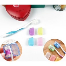 여행 학교 사무실 출장 칫솔 커버 케이스 보관5P, 1개