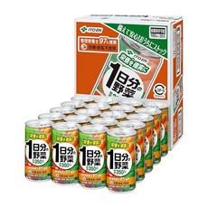 이토엔 1일분의 야채 190g×20개 캔 장기 보존, 1개, 1g