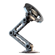 可替換車載掛鉤 折疊機械臂手機支架 穩固底座 適用多種車型, 可替换車載掛鉤+可折叠, E34