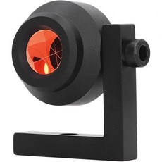 직각 프리즘 양면 광학 유리 90도 측정 반사 L자형 스탠드 철도 터널 고속도로 검사용 검은색 25.4mm