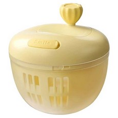 Qiaokao 과일 야채 탈수기, 1개, 옐로