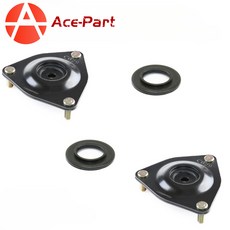에어서스펜션 쇼바 4PCS 세트 LHRH 프론트 서스펜션 스트럿 절연체 베어링아웃랜더 스포츠 RVR ASX LANCER SPORACK MN101372 MR272946, [01] 옵션1